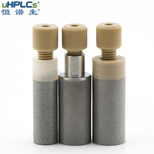 BETVLCTOR网页版注册PCTFE不锈钢溶剂吸滤头进样口过滤器液相色谱耗材，OD1/16”,D12.7xL28.5mm